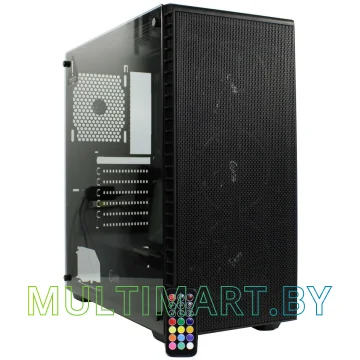 Корпус Powercase Attica Mesh S3 ARGB (CAMSB-A3)